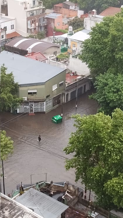 Inundación en Saavedra