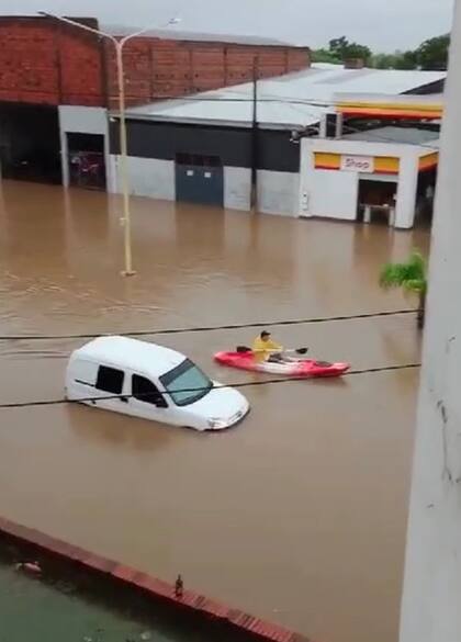 Inundación histórica en la capital de Corrientes
