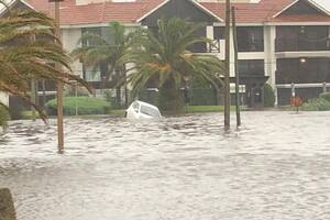 Impresionantes imágenes de Montevideo bajo agua tras intensas lluvias