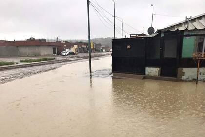 Inundaciones en Comodoro Rivadavia
