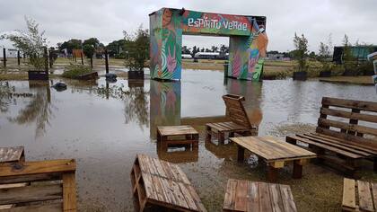 Inundaciones en el Hipódromo de San Isidro