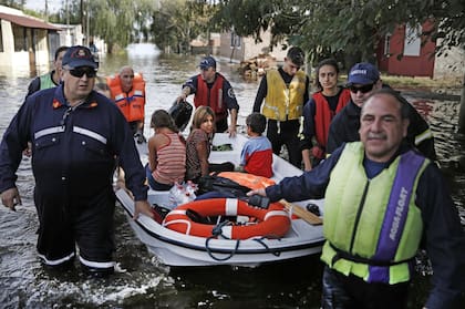 Inundaciones en Salto. 15/4/17