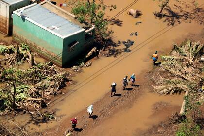 Inundaciones provocadas por el ciclón Idai en Mozambique