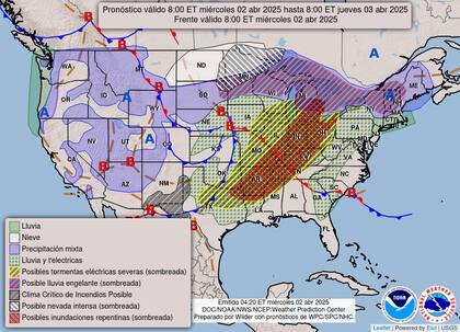 Inundaciones repentinas en Kentucky y Tennessee: Se esperan acumulados de hasta 380 mm de lluvia en 48 horas