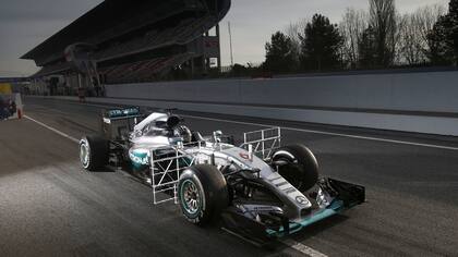 Investigación y desarrollo hasta en la pista, con las rejillas que "mapean" el flujo de aire