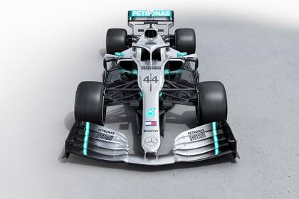 Invicto. El Mercedes-Benz W10 2019 de Lewis Hamilton mantuvo el cetro mundial que la escuadra alemana ostenta desde 2014