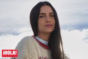 Invitada por Rabanne, disfrutó de una experiencia de alto invierno a puro contacto con la naturaleza.