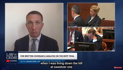 iO Tillett Wright testificó a través de una declaración previamente grabada (Crédito: Captura de video/CourtTV)