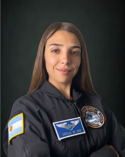 Ir al espacio, un sueño que De Castro acaricia desde su infancia