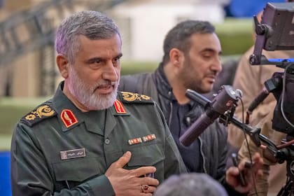 General Amir Ali Hajizadeh, asesinado por las fuerzas de Israel. (Photo by Morteza Nikoubazl/NurPhoto via Getty Images)