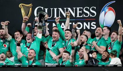 Irlanda celebra en 2024 la obtención del segundo Seis Naciones consecutivo. Un conjunto siempre temible y favorito