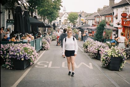 "Irlanda es preciosa y su gente es muy cálida”, dice Natalia Oroz