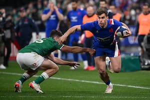 Una definición espectacular en dos canchas, con Irlanda presionando y Francia frente a un gran rival