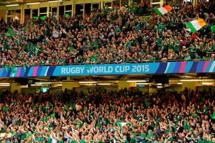 Irlanda ya jugó dos partidos en el Millennium de Cardiff en este Mundial: triunfos ante Canadá y Francia