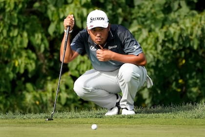 Irregular, Hideki Matsuyama es el otro puntero en Illinois; no está seguro de su juego, pero le alcanza mientras el resto padece la exigencia de la cancha.