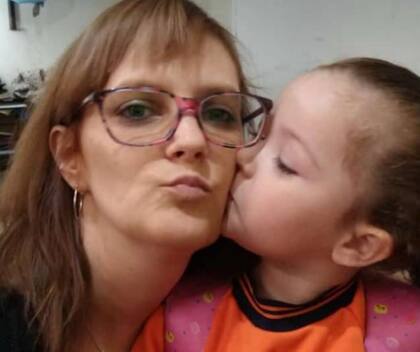 “Isa es muy inquieta, le decimos terremoto, va al jardín y es una nena muy sana y super feliz".