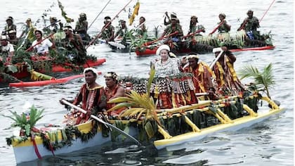 Isabel II visitó a la mayoría de los 56 países miembros de la Mancomunidad de Naciones.
