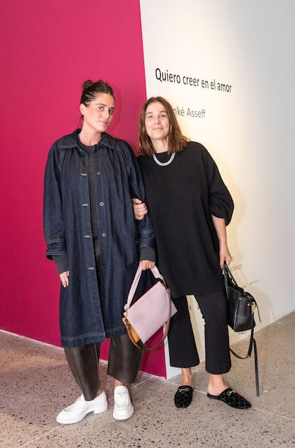 Isabel Loza y la estilista Fini Bencardini
