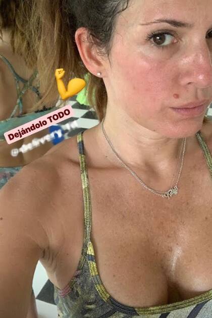 Isabel Macedo, al natural, en Instagram