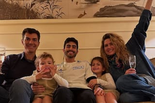 Las fotos del increíble viaje de Isabel Macedo y su familia a Italia
