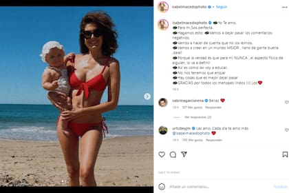 Isabel Macedo respondió a las críticas sobre su hija (Foto: Instagram @isabelmacedophoto)