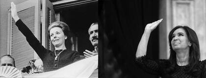 Isabel Martínez y Cristina Kirchner