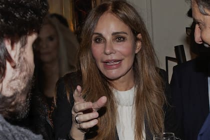 Isabel Menditeguy en una presentación de decoración en Recoleta