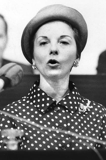 Una imagen del 20 de junio de 1974, durante la Conferencia de la Oficina Internacional de Trabajo, en Ginebra, Suiza