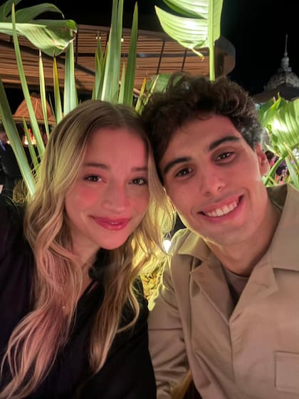 Isabella Bernardini y Gabriel Bortoleto empezaron a salir en el colegio secundario; ella estudia Ciencias de la computación e ingeniería en Holanda (Foto: Instagram @gabrielbortoleto_)