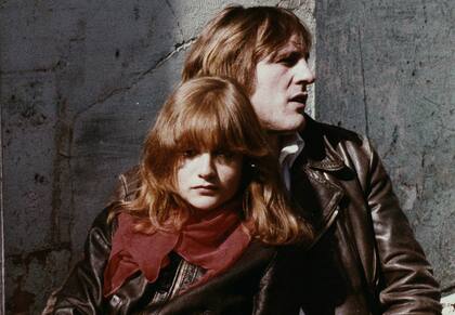 Isabelle Huppert y Gérard Depardieu en Loulou, de Pialat.