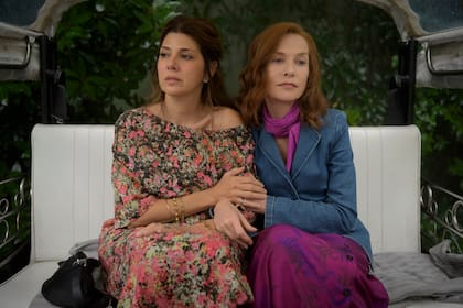 Isabelle Huppert y Marisa Tomei en Frankie