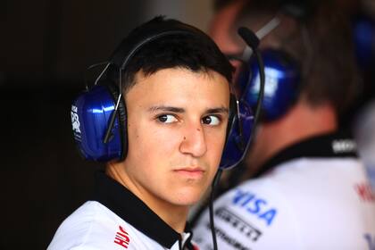 Isack Hadjar. (Photo by Peter Fox - Formula 1/Formula 1 via Getty Images)