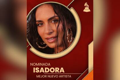 Isadora Figueroa debutó en el mundo de la música a los 22 años