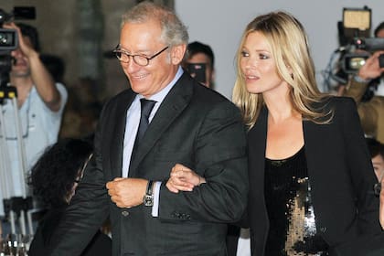 Isak Andic y Kate Moss