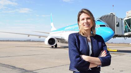 Fue presidenta de Aerolíneas Argentinas durante el gobierno de Mauricio Macri 