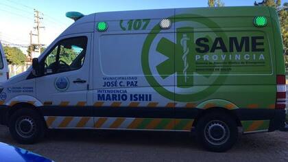 Ishii ploteó su nombre en las ambulancias del SAME provincia
