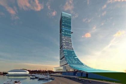 Isla Demarchi: la torre más alta de Latinoamérica y que albergaría al “Hollywood argentino” que no fue