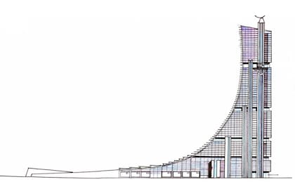 Isla Demarchi: la torre más alta de Latinoamérica y que albergaría al “Hollywood argentino” que no fue