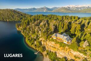 Isla Victoria Lodge, un hotel con historia solo accesible en lancha.