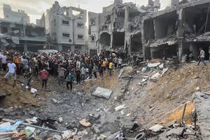 Cancillería condenó el bombardeo de Israel al campo de refugiados en Gaza