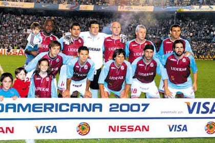 En Arsenal, el equipo campeón de la Copa Sudamericana en 2007