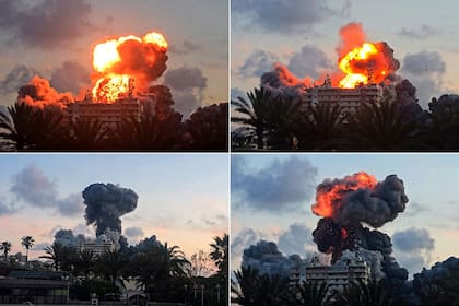 Israel intensificó sus bombardeos en el sur del Líbano contra objetivos de Hezbollah