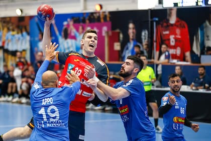Israel vs. España, en La Casa del Handball: una escena impensada