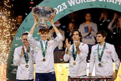 Italia, con Jannik Sinner como figura, se quedó con las Finales y el título de la Copa Davis 2023