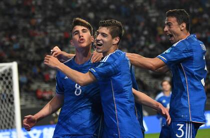 Italia tiene el goleador del Mundial Sub 20, Casadei (8), quien llega a la final con 7 conquistas