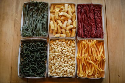 Itálica también da la posibilidad de comprar las pastas caseras para prepararlas en casa