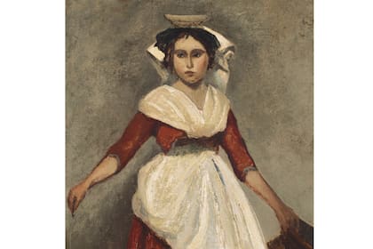 Cuadro de Camille Corot perteneciente al Museo de Brooklyn que irá a subasta en Christie´s