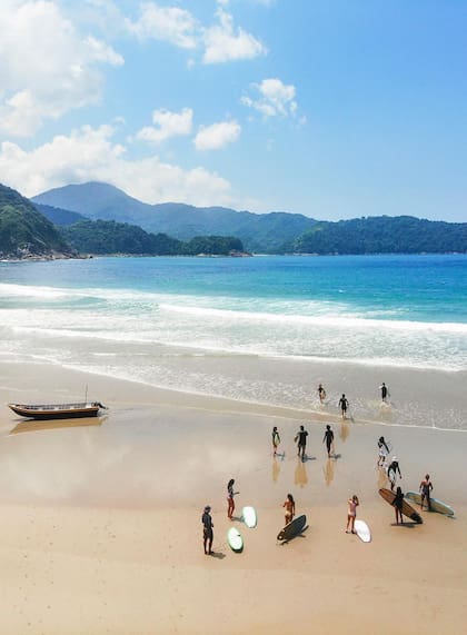 Itamambuca tiene un status especial de Reserva Nacional de Surf