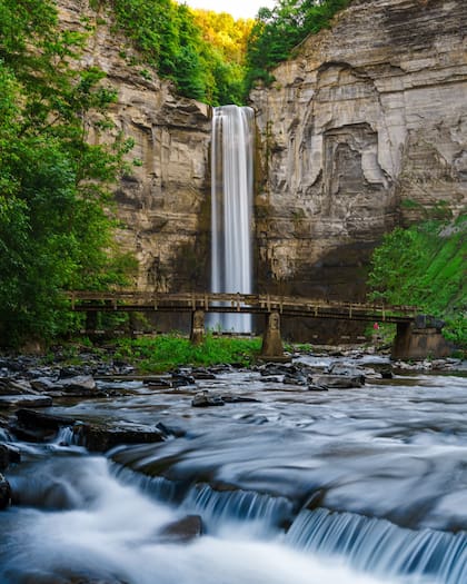 Ithaca tiene una cascada que supera en altura a las mismísimas Cataratas del Niágara (Instagram/@visitithaca)