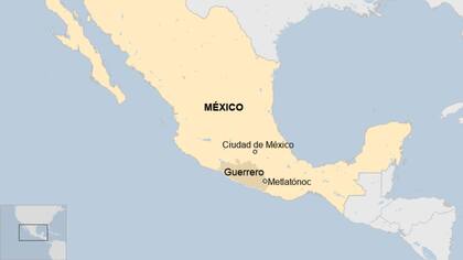 Itia Zuti, la comunidad del municipio de Metlatónoc en el estado de Guerrero, en México